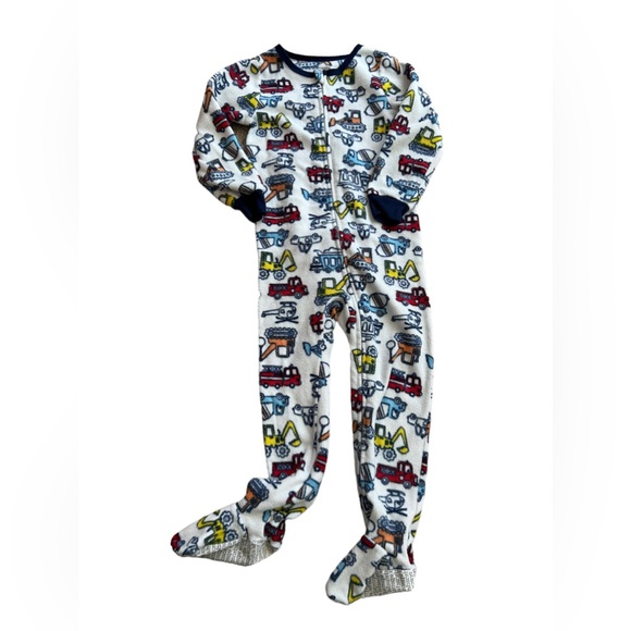 Absorba Toddler Construction Footie Pajamas - Picture 2 of 11